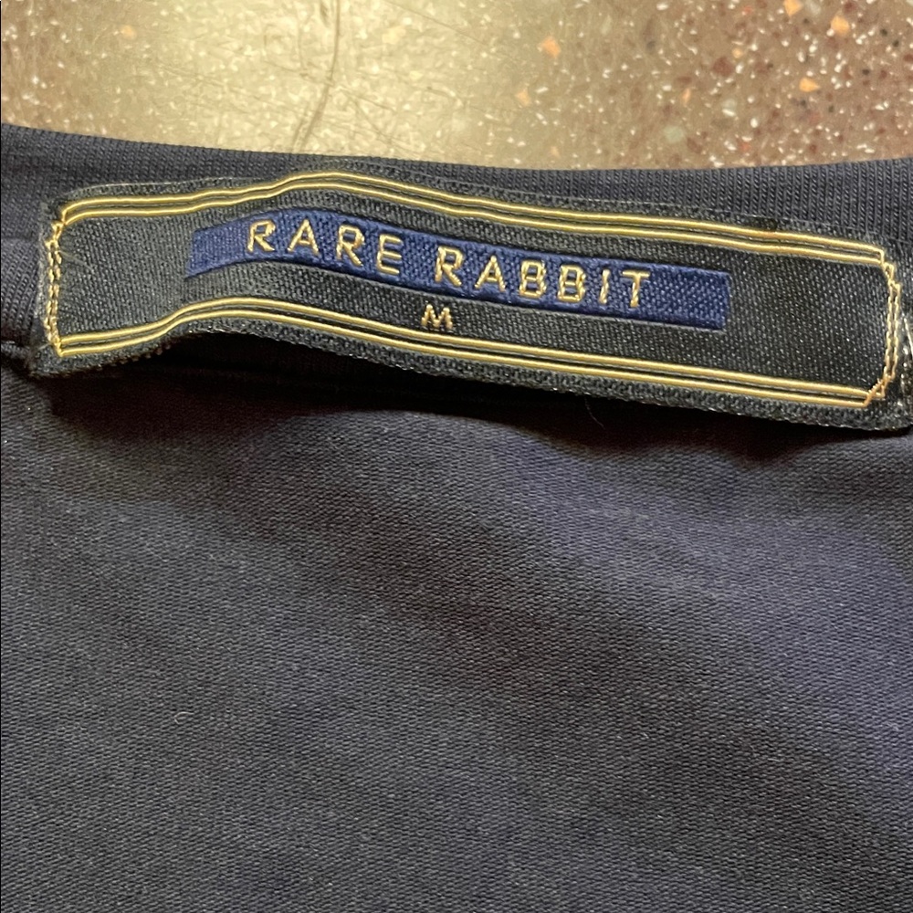 Rare Rabbit Navy Graphic Tee - Picture 2 of 6